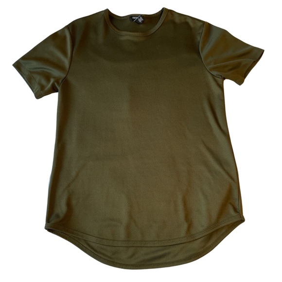 Forever 21 Other - Forever 21 Men's Mesh Olive Green T-Shirt